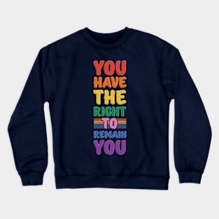 Universal Rights Crewneck Sweatshirt